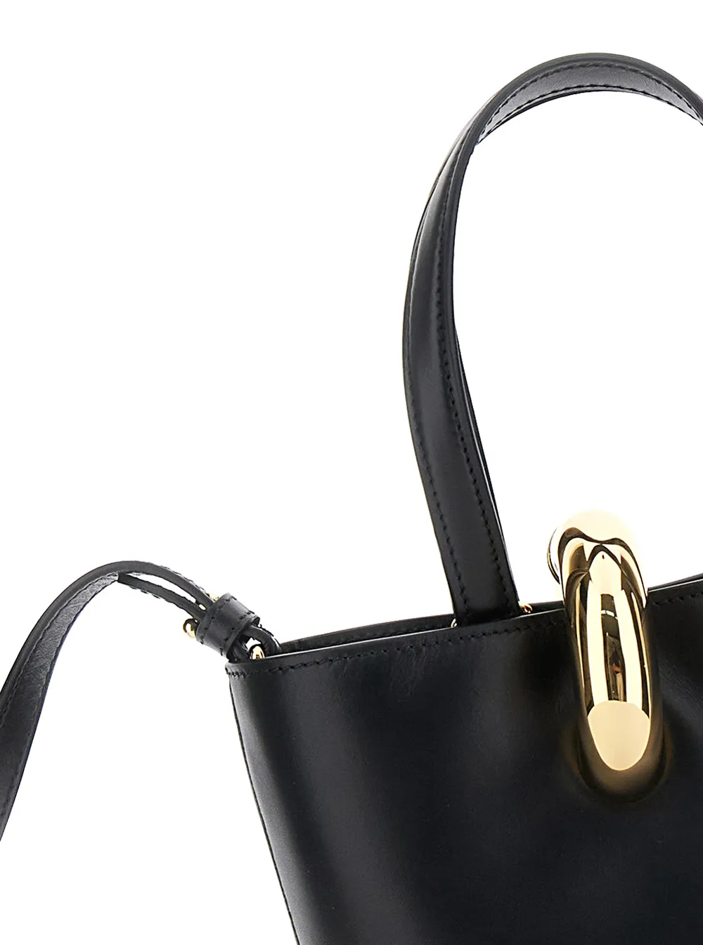 The Small Bambola Asymmetric Bucket Bag