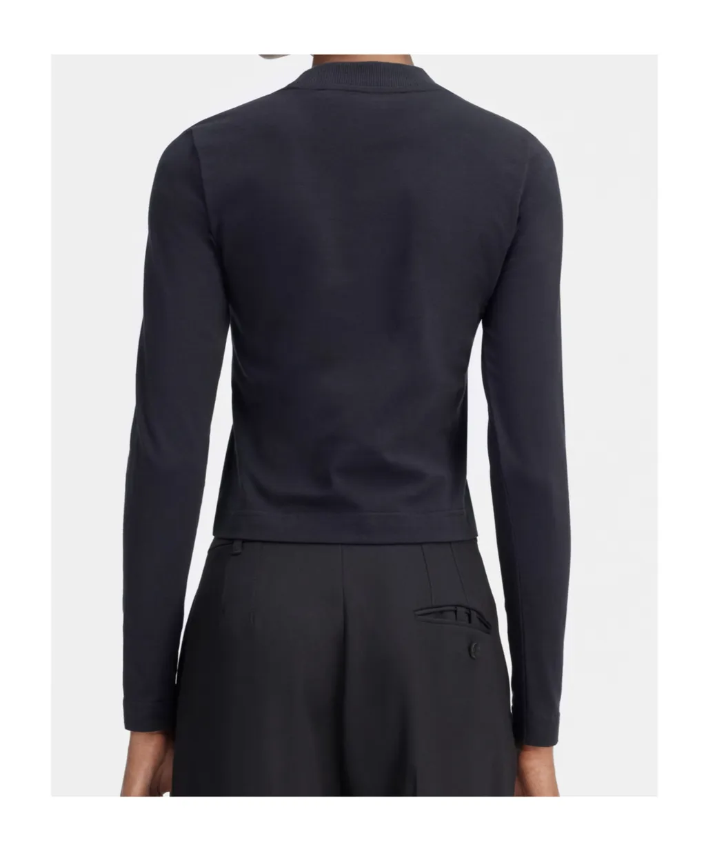 Logo Patch Long-Sleeve Top