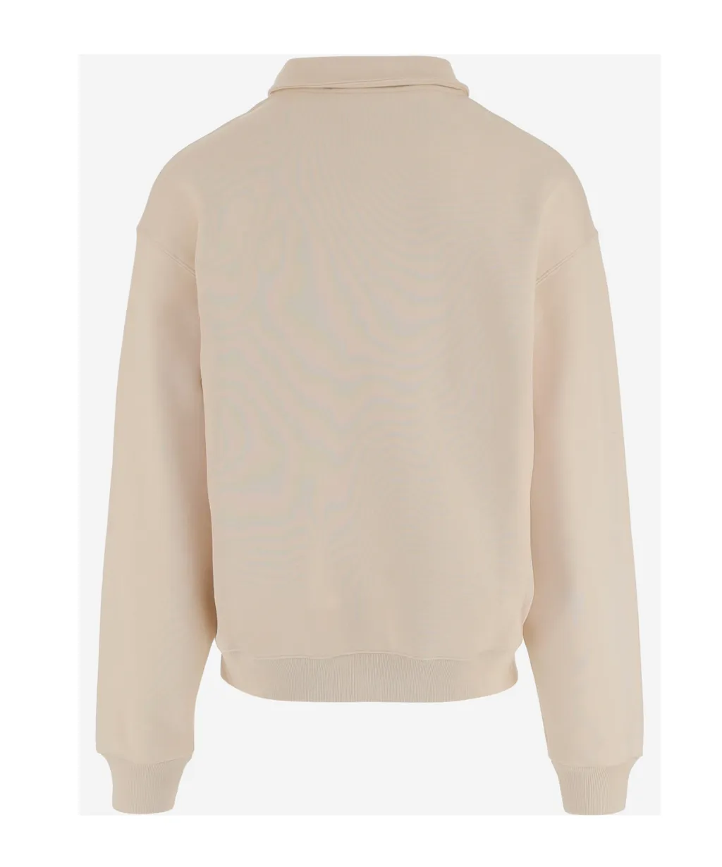 The Gros Grain Zipped-Rollneck Sweatshirt