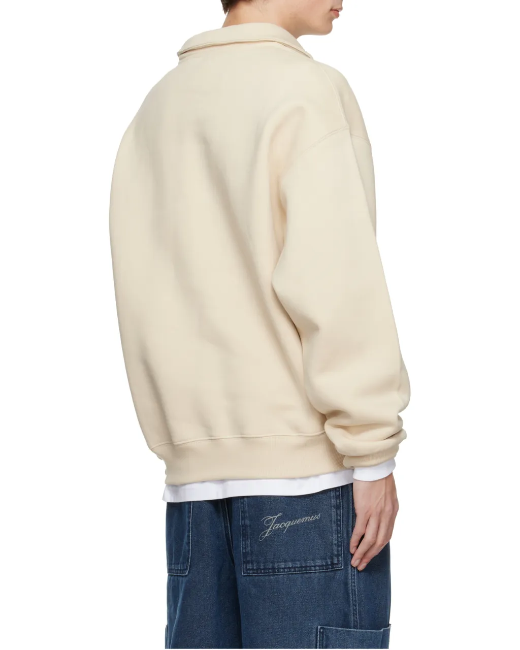 The Gros Grain Zipped-Rollneck Sweatshirt