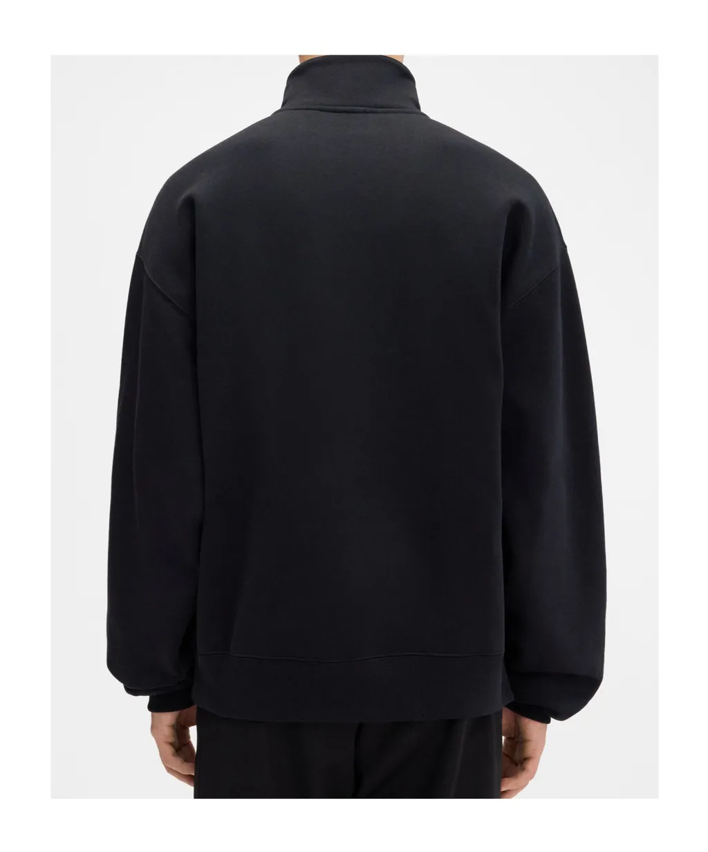 The Gros Grain Zipped-Rollneck Sweatshirt