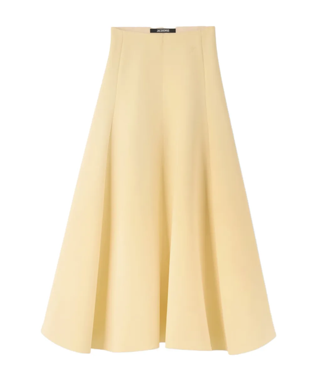 Flared Maxi Skirt