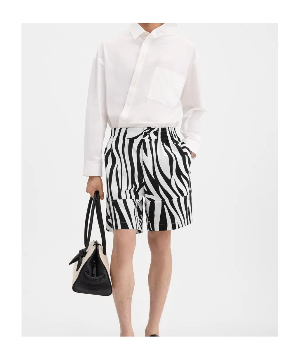 Zebra Pattern Shorts