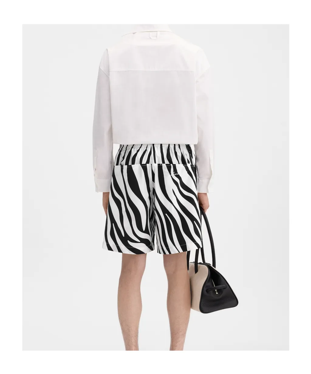 Zebra Pattern Shorts