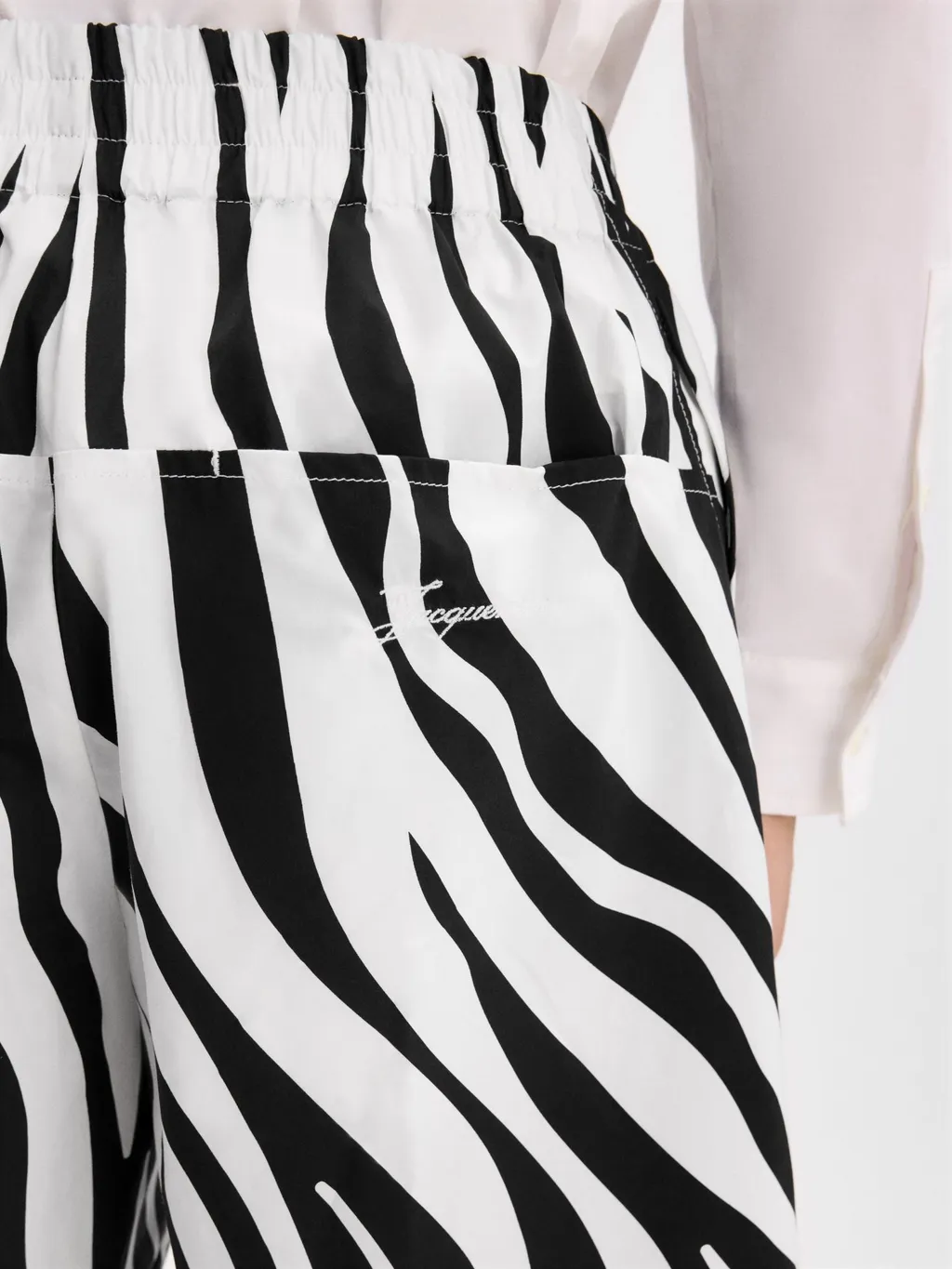 Zebra Pattern Shorts