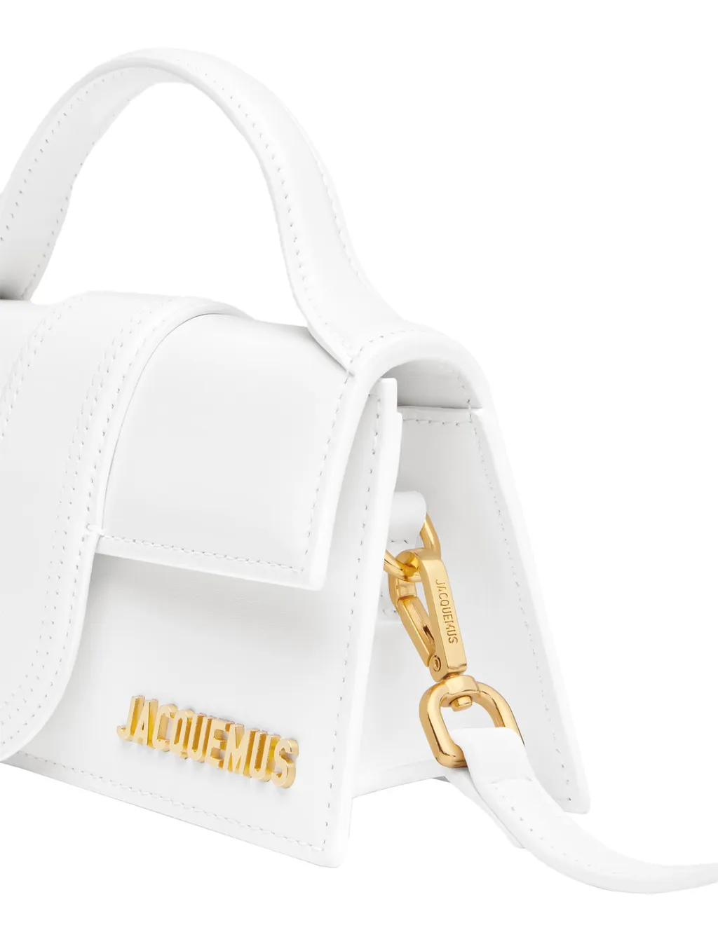 Logo Plaque Top Handle Bag