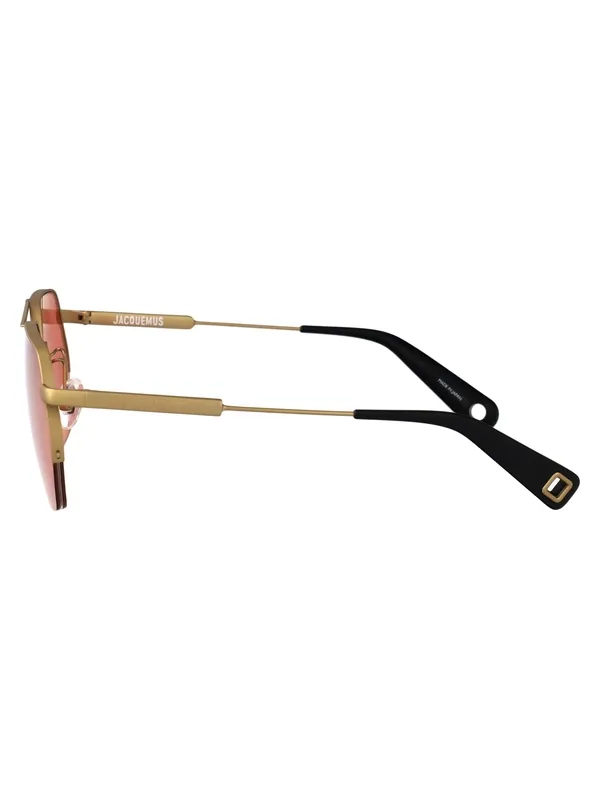 Geometric Frame Sunglasses