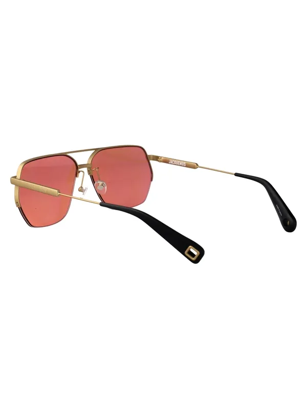 Geometric Frame Sunglasses