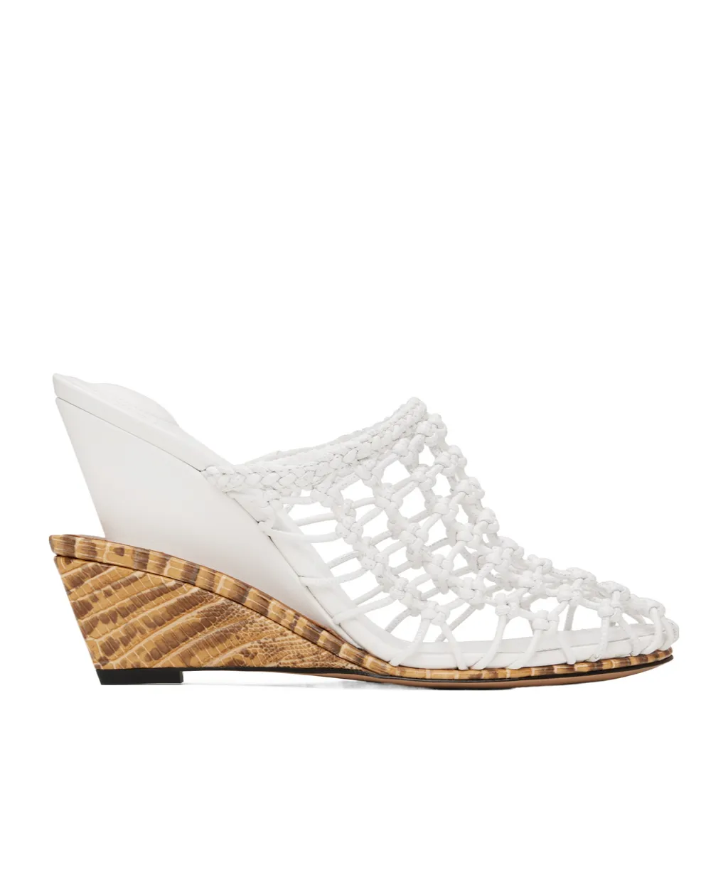 Braided High Heel Sandals