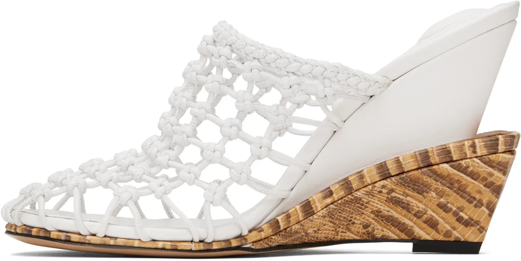 Braided High Heel Sandals
