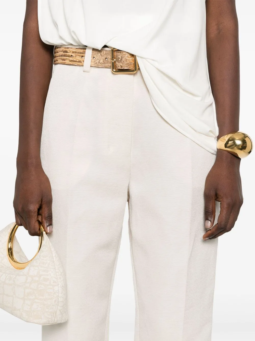 Le Pantalon Norma Cropped Trousers