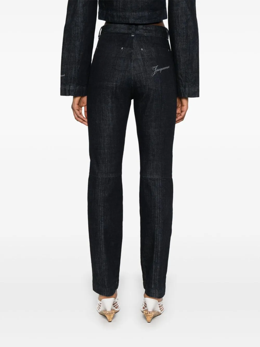 Le De-Nimes Norma Cropped Jeans