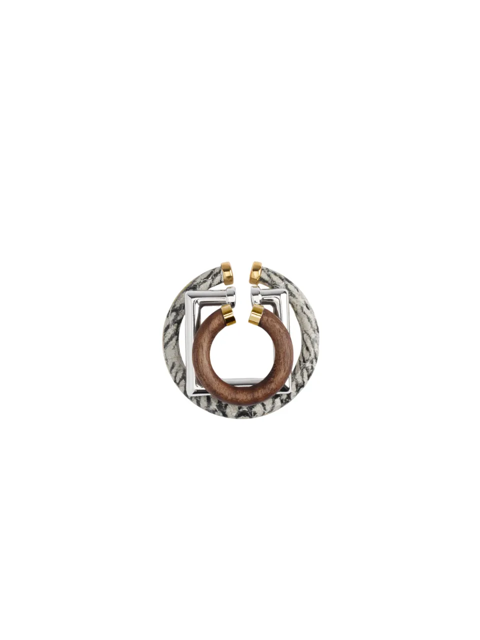 Trio Of Geometric Ear-Cuffs