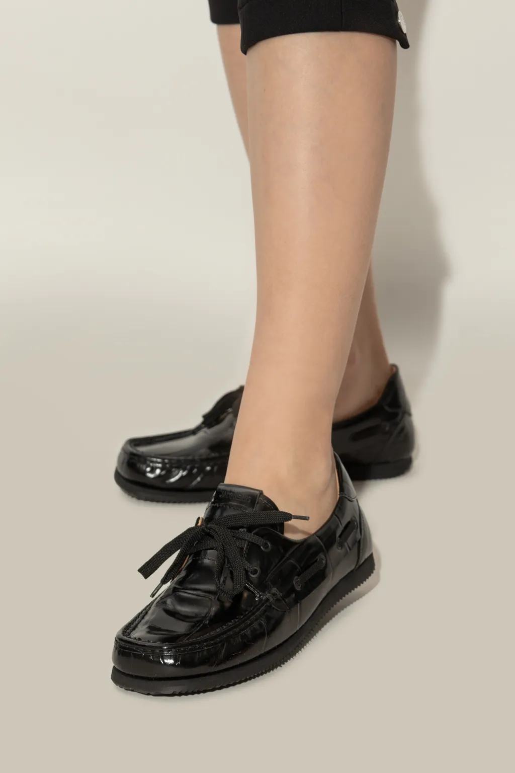 Lace-Up Flats