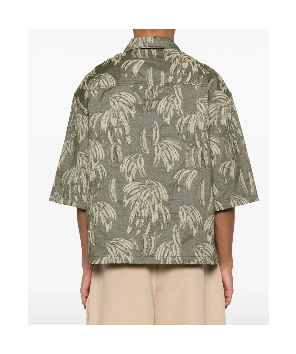 The Aloe Banana Jacquard Boxy Shirt