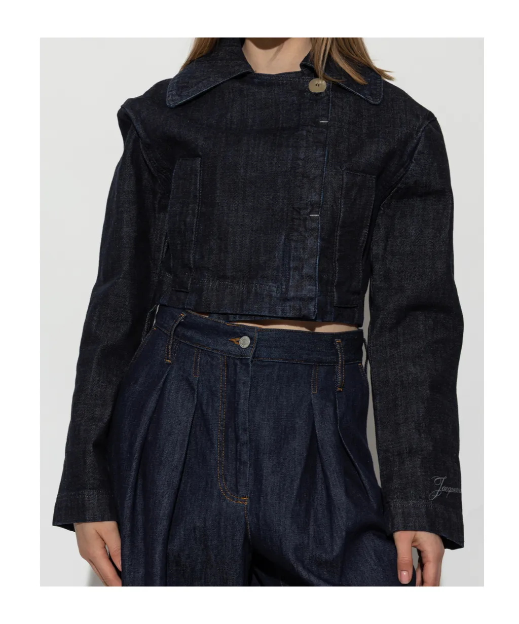 La Veste De-NÎMes Marino Cropped Jacket