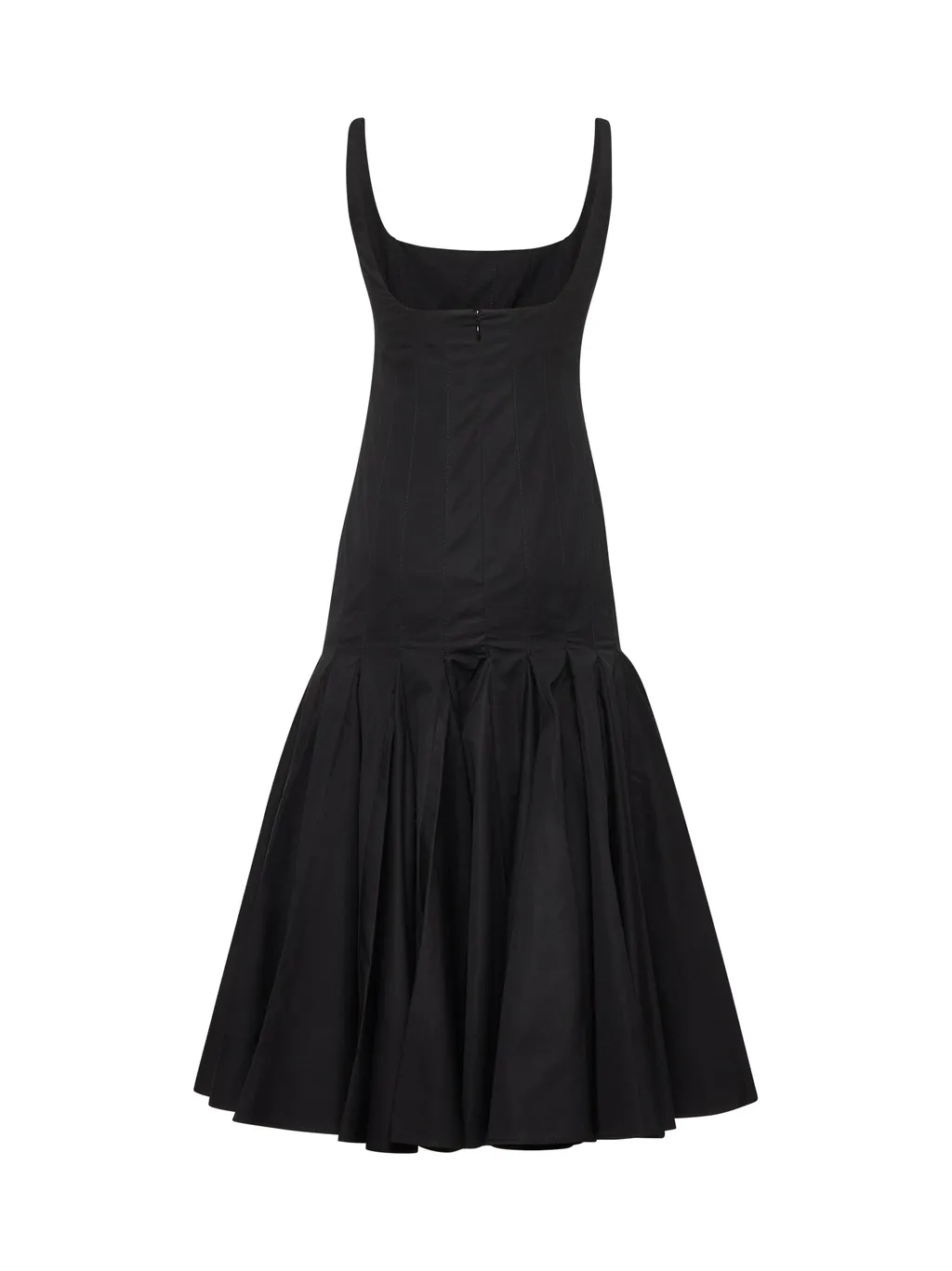 The Agave Flared Midi Dress