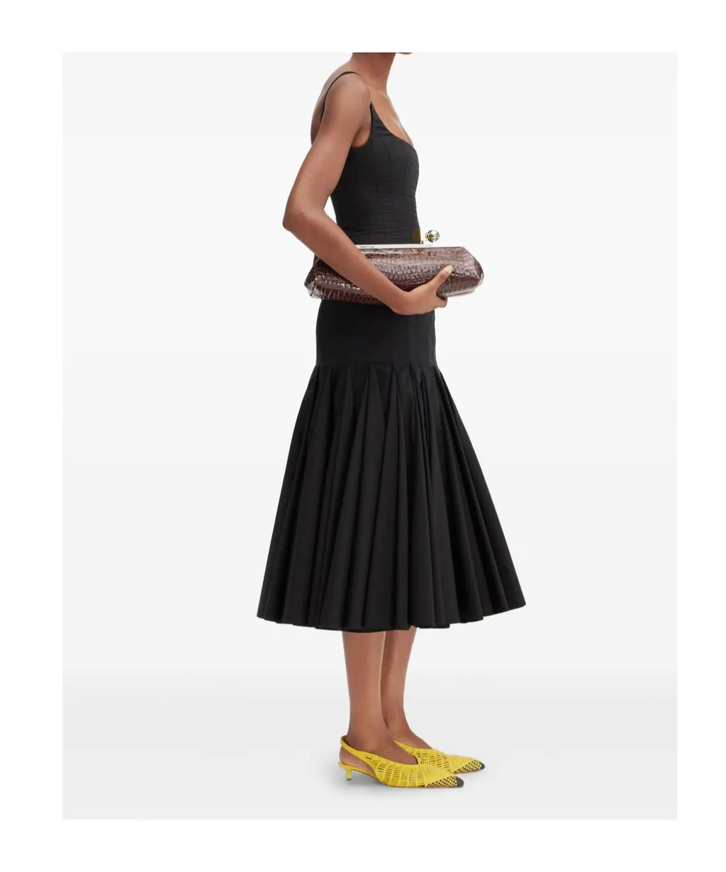 The Agave Flared Midi Dress
