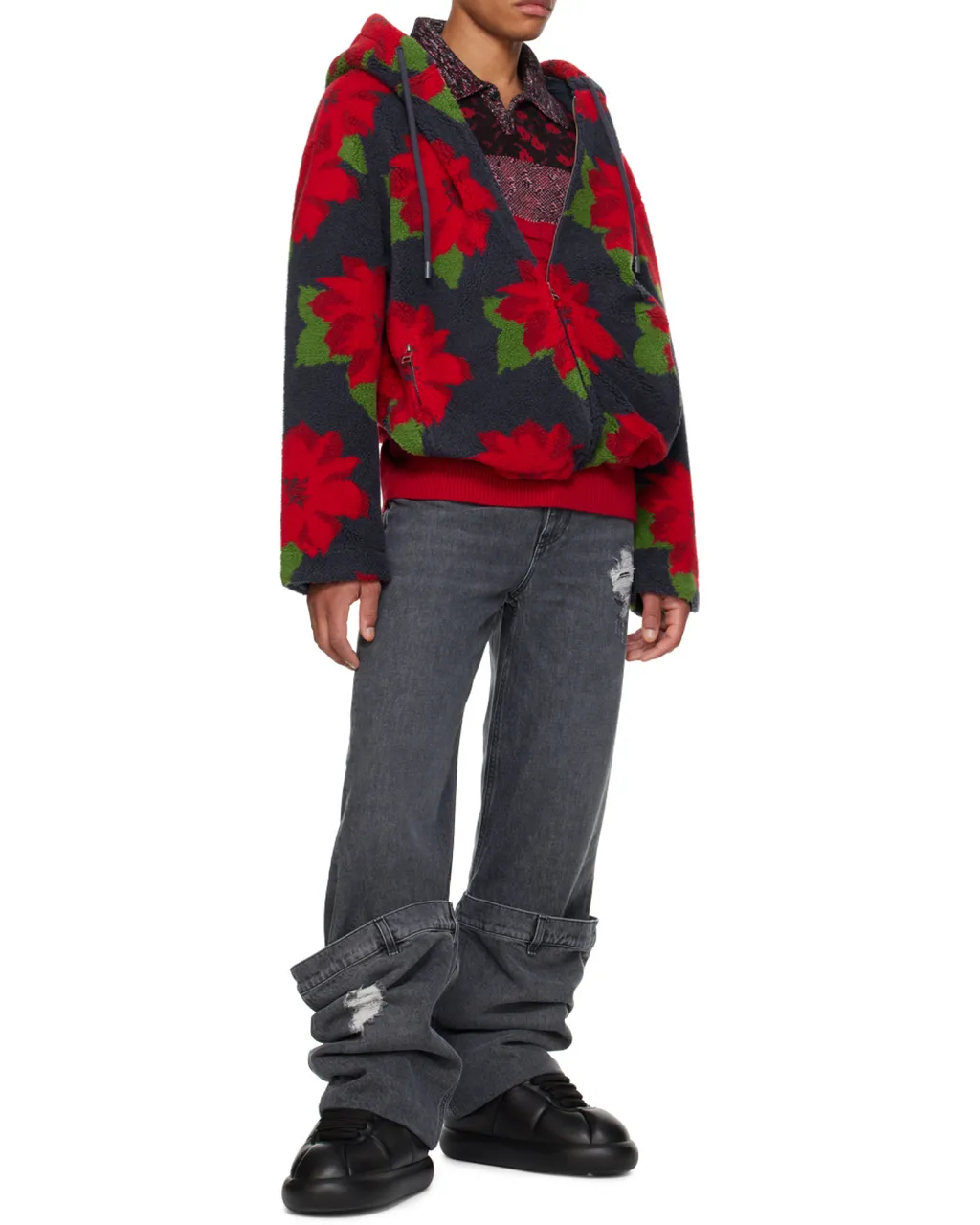 Multi-Texture Polo Shirt