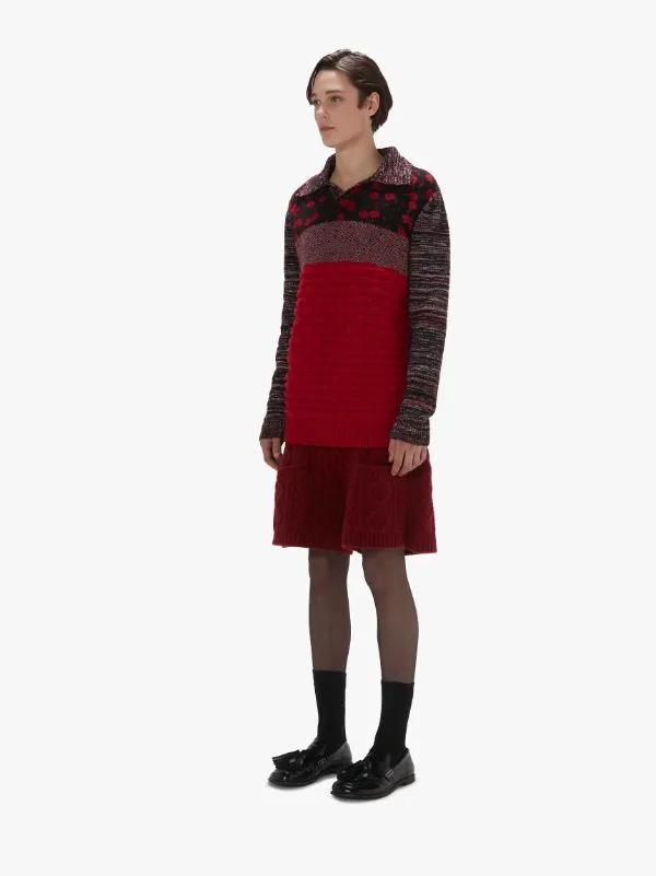 Multi-Texture Polo Shirt