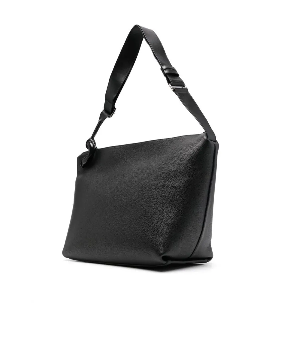 Logo Debossed Small Corner Shoulder Bag