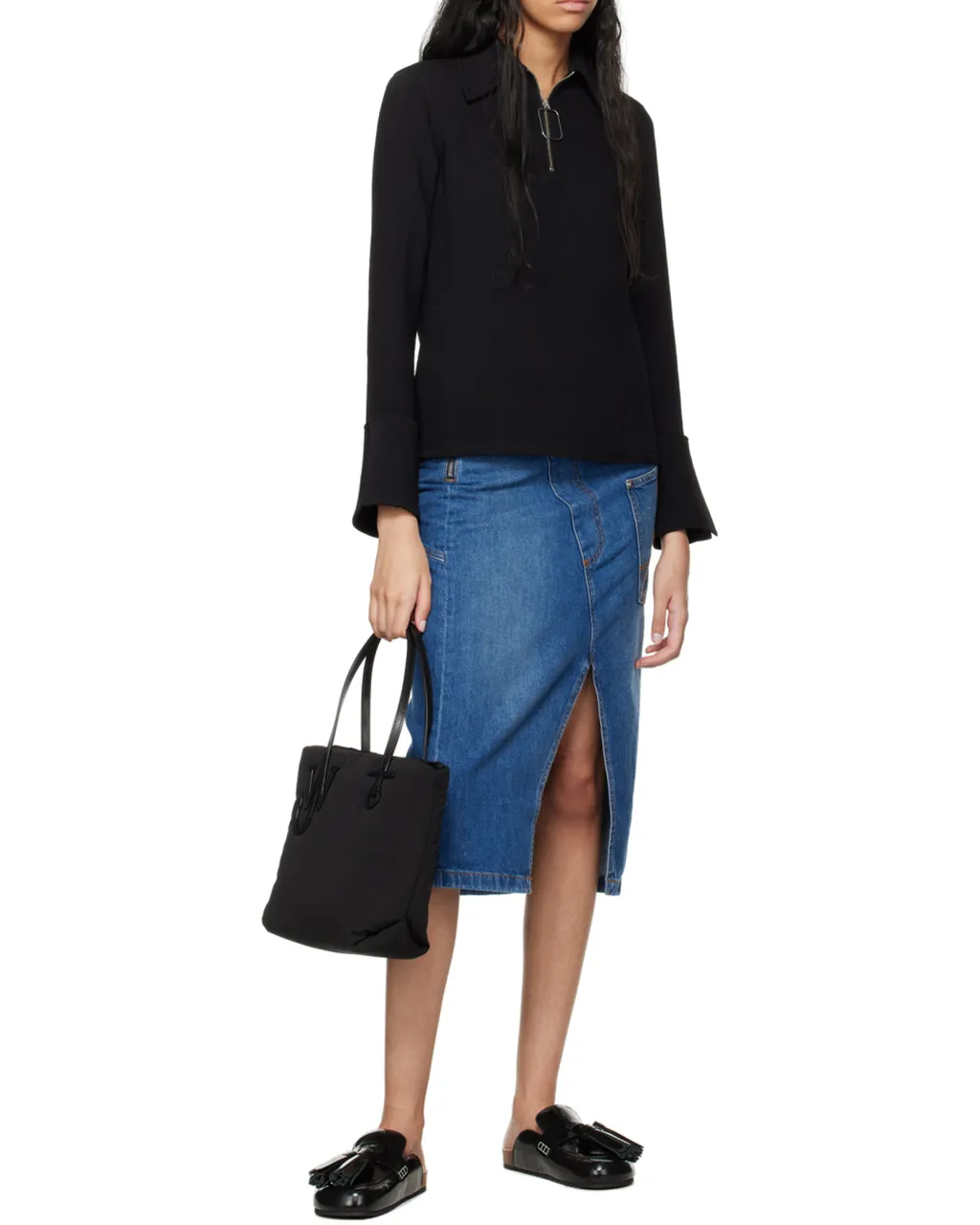 Puffy Anchor Small Top Handle Bag