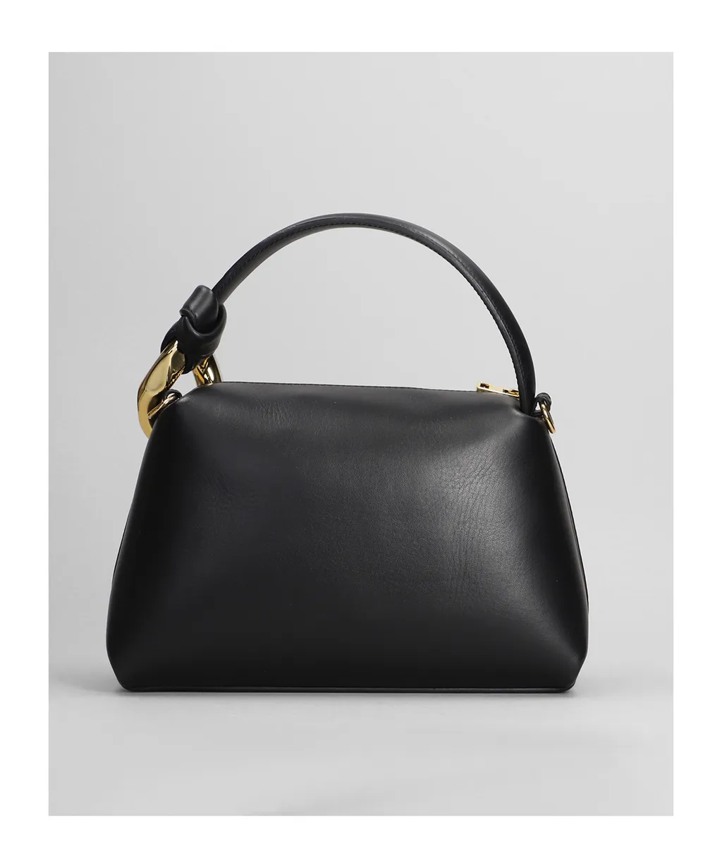 Logo Debossed Top Handle Bag