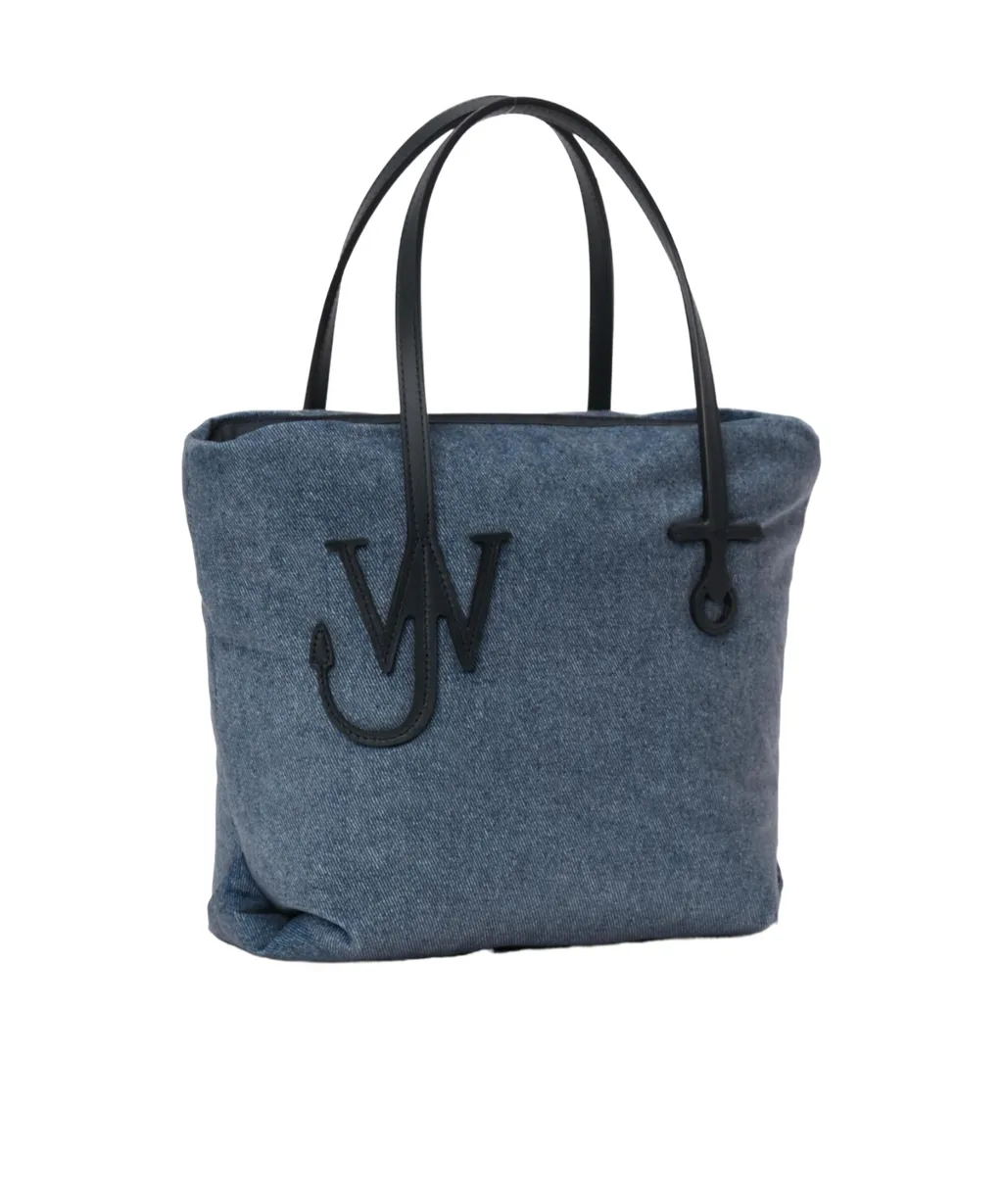 Small Puffy Anchor Tote Bag