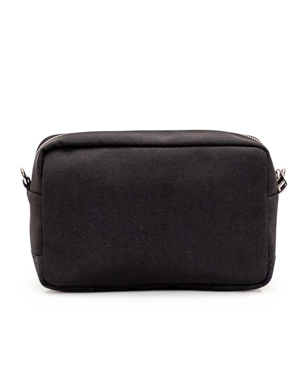 Logo Printed Zipped Camera Bag
