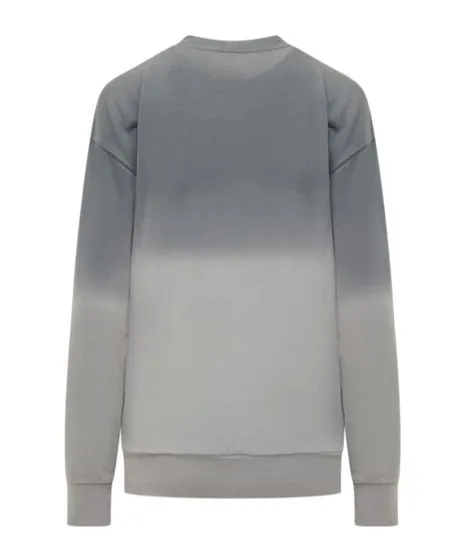 Logo Embroidered Tie-Dyed Sweatshirt
