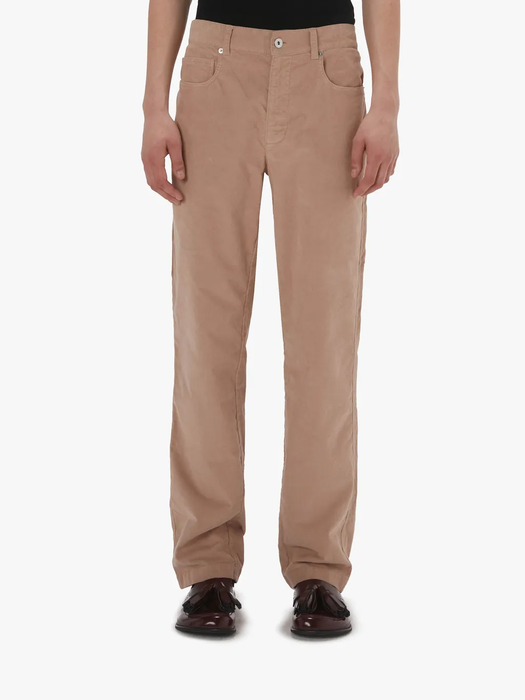 Straight Leg Corduroy Trousers