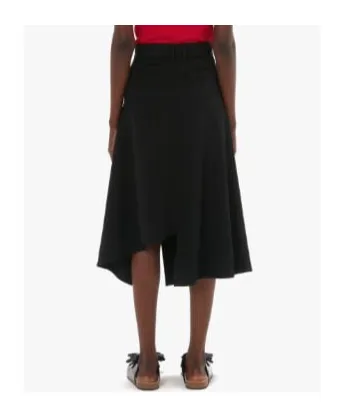 Patchwork A-Line Skirt