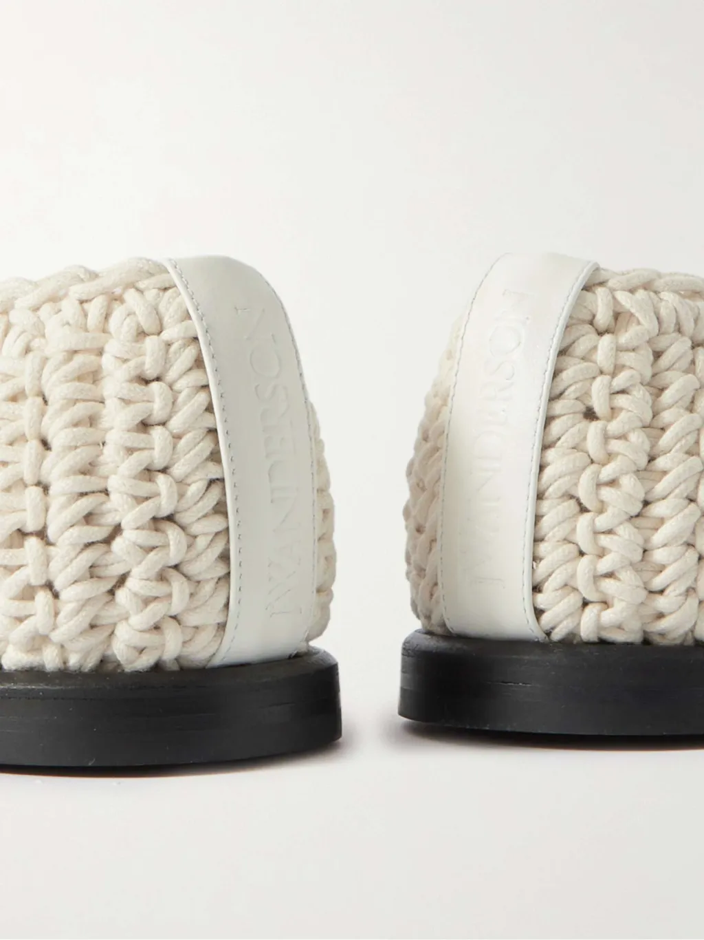 Crocheted Loafer Shoes