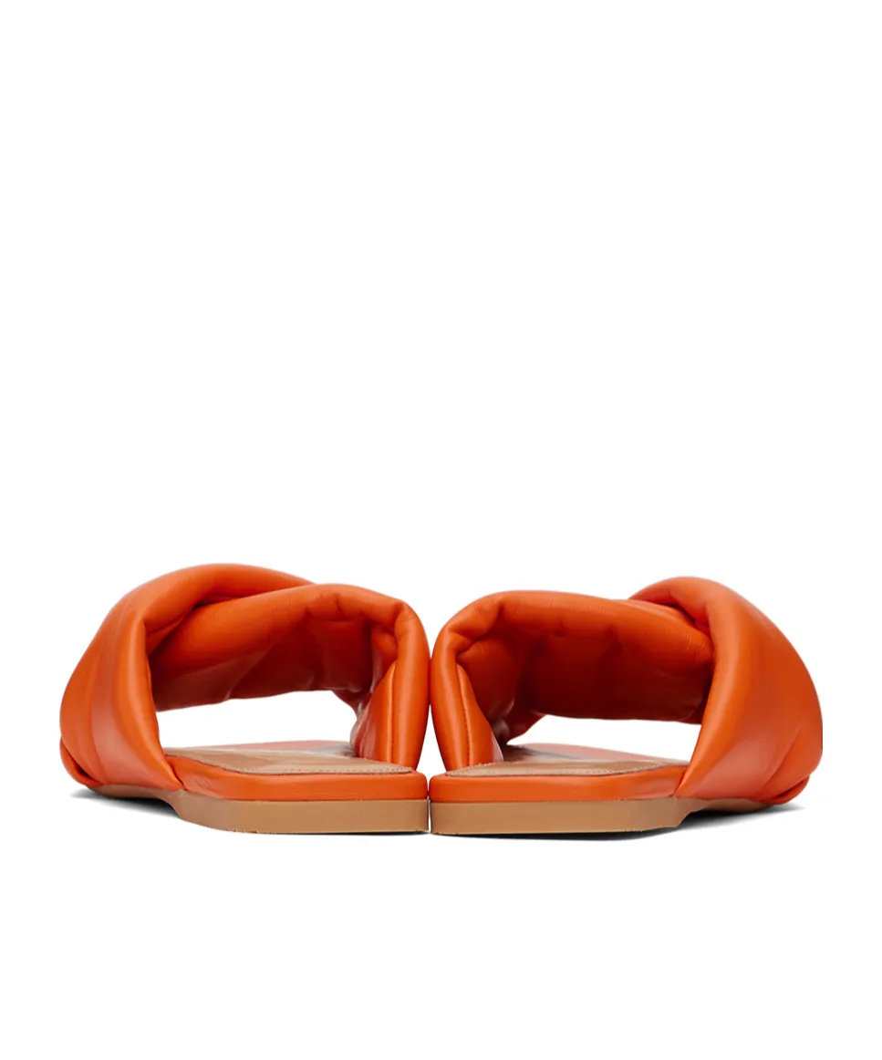 Twist Cross-Strap Slippers