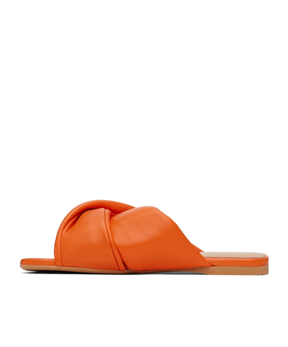 Twist Cross-Strap Slippers
