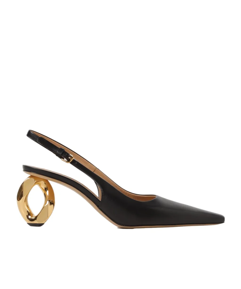 Open-Heeled High Heels