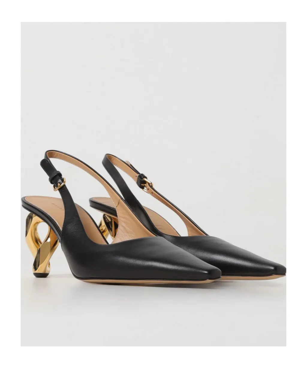 Open-Heeled High Heels