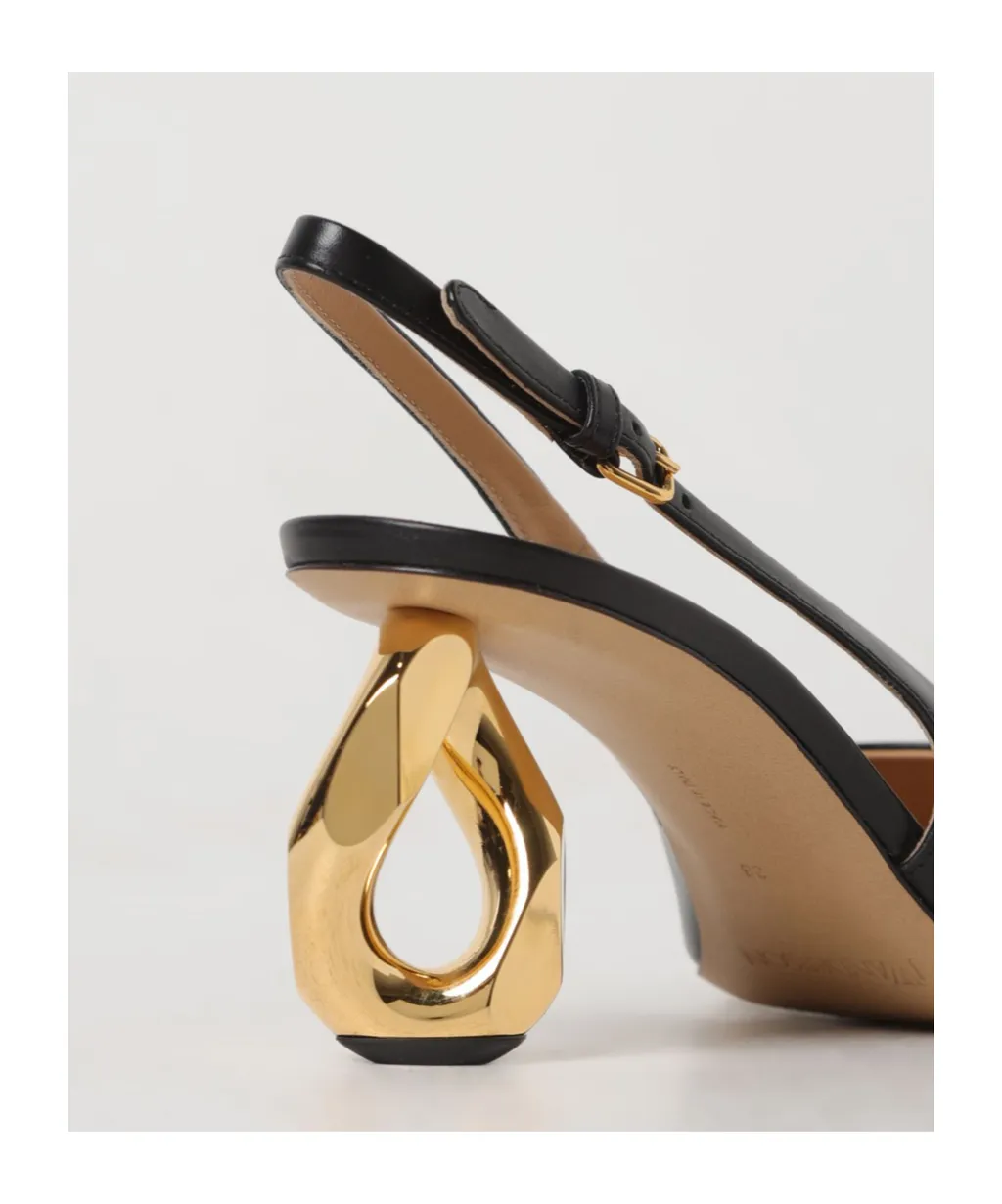 Open-Heeled High Heels