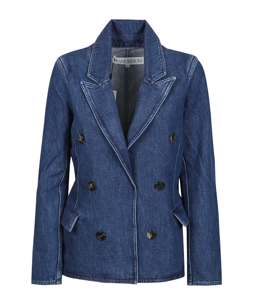 Logo Patch Denim Jacket