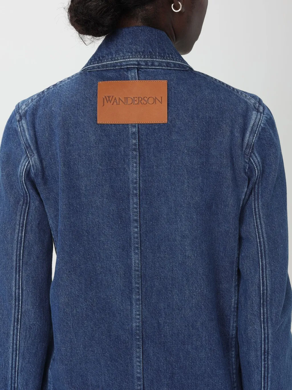 Logo Patch Denim Jacket