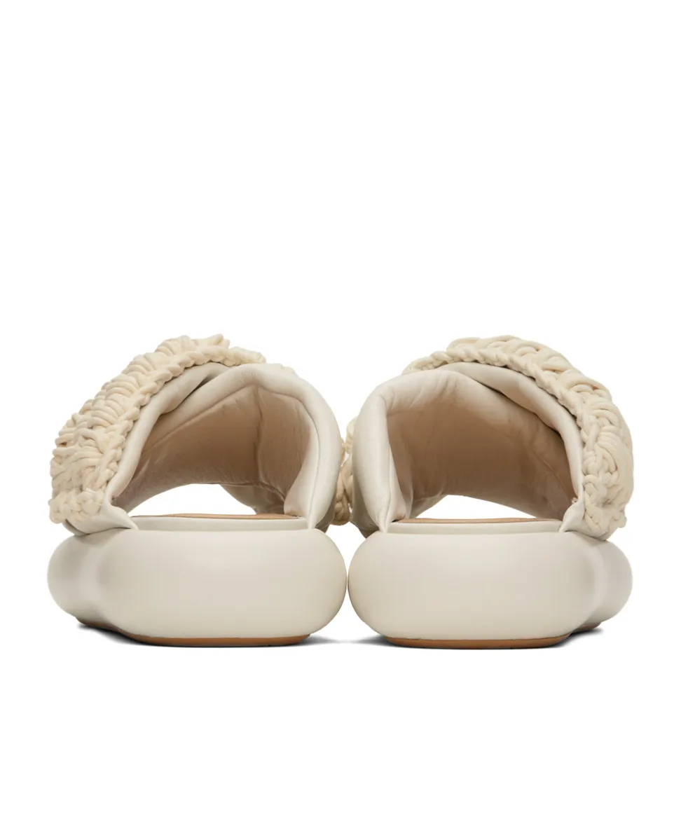 Knitted Detail Sandals