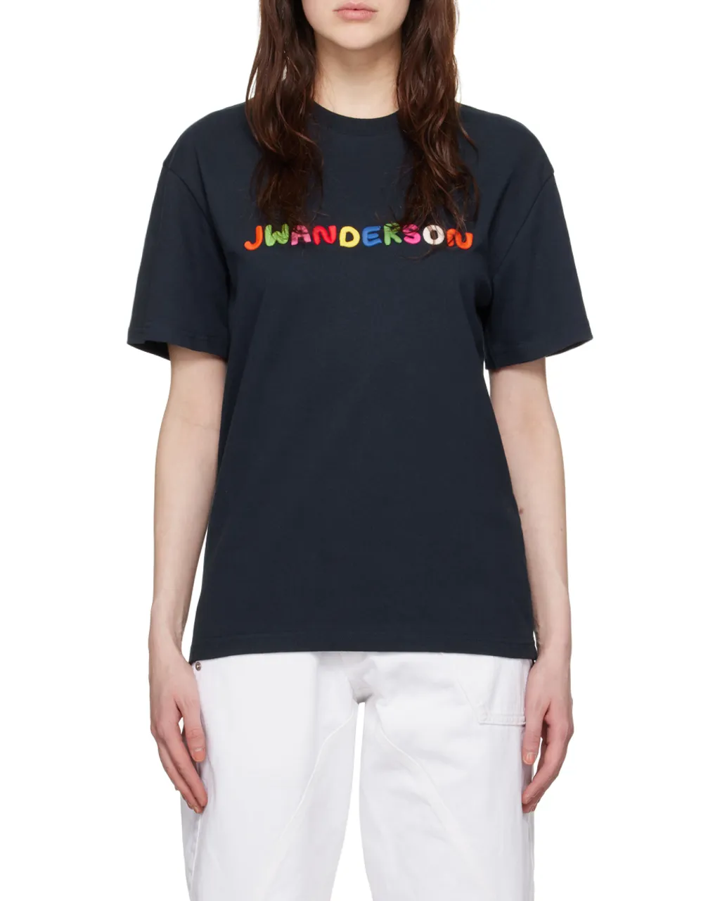 Logo Embroidered T-Shirt