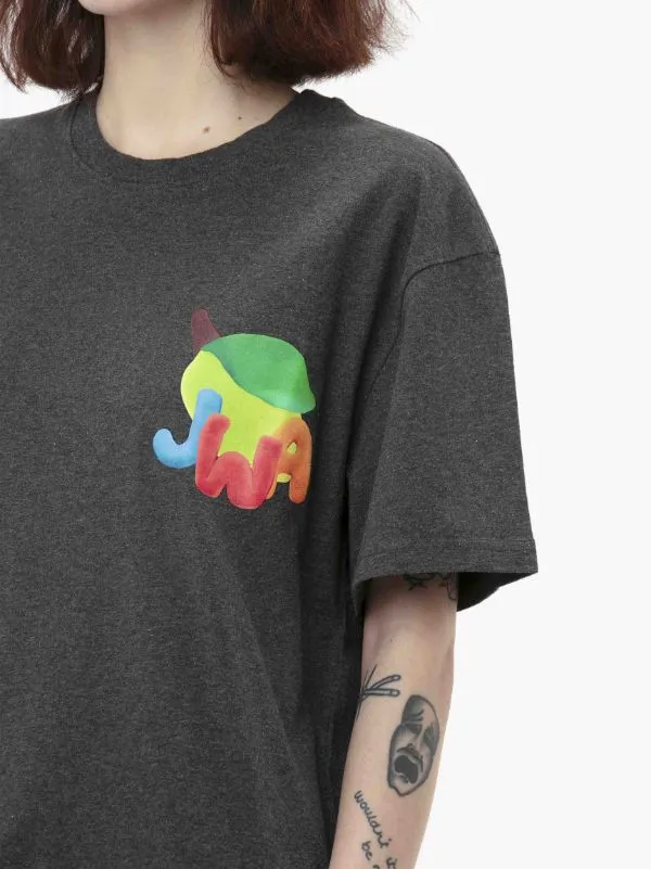 Jwa Lime Printed T-Shirt
