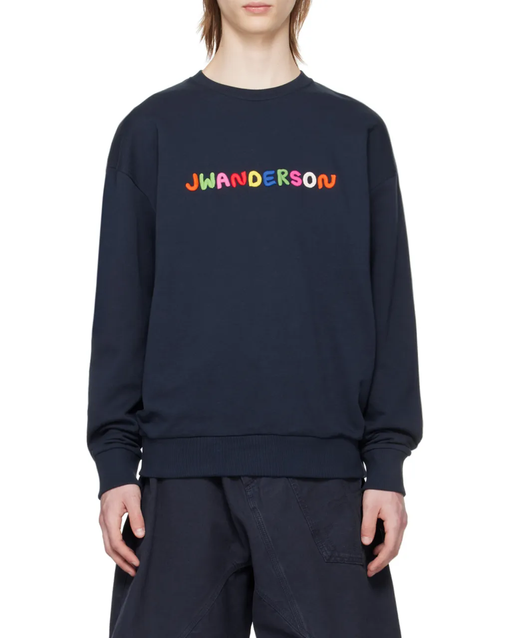 Logo Embroidered Sweatshirt