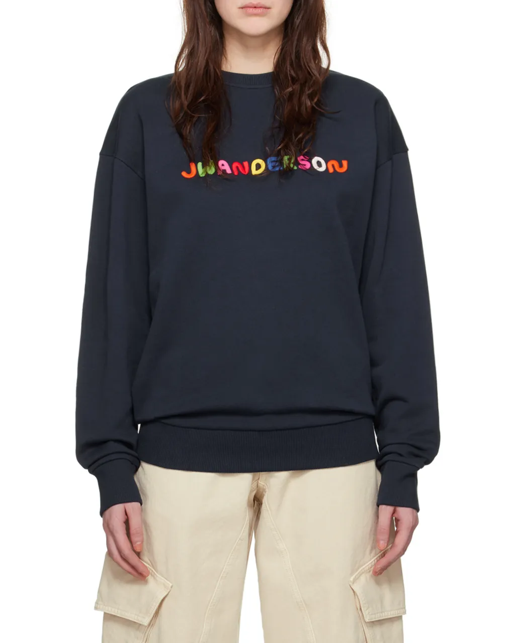 Logo Embroidered Sweatshirt