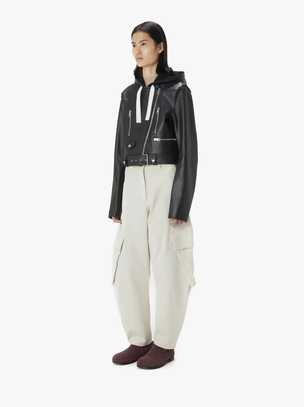 Twisted Cargo Trousers