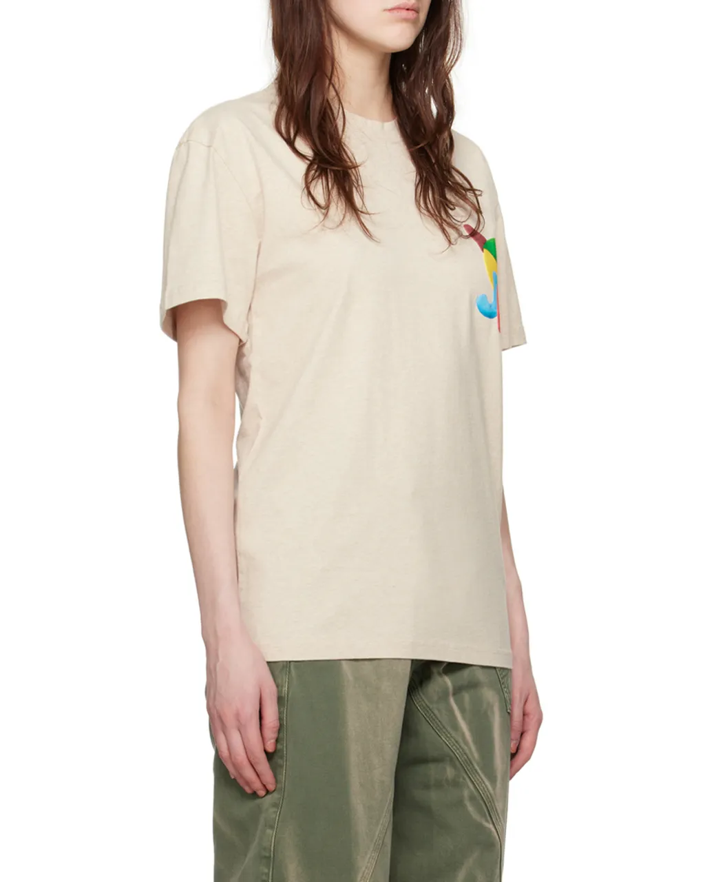 Lemon Print Cotton T-Shirt