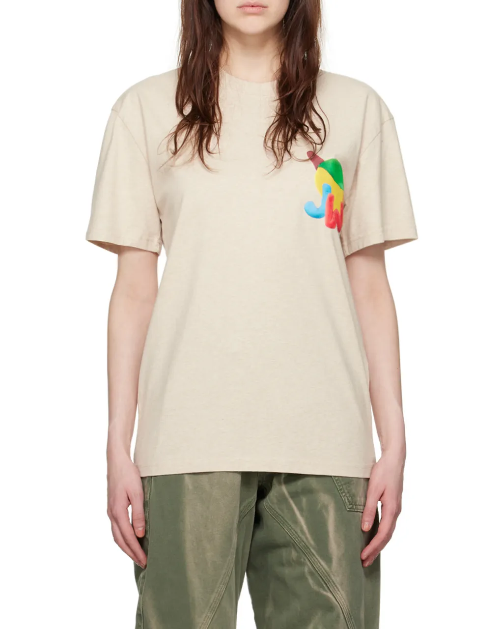 Lemon Print Cotton T-Shirt