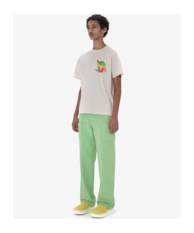 Lemon Print Cotton T-Shirt