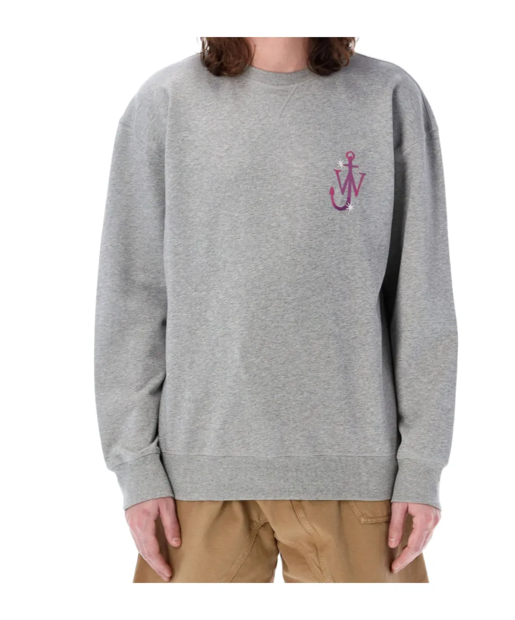 Logo Printed Crewneck Sweatshirt